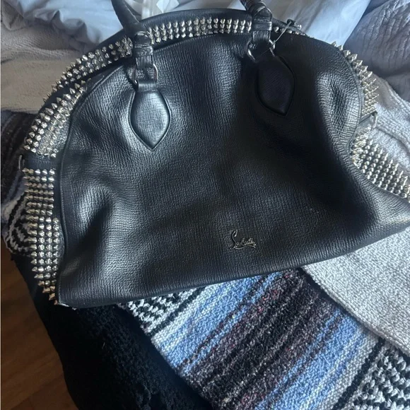 Christian Louboutin Panettone Leather satchel - Picture 3 of 7